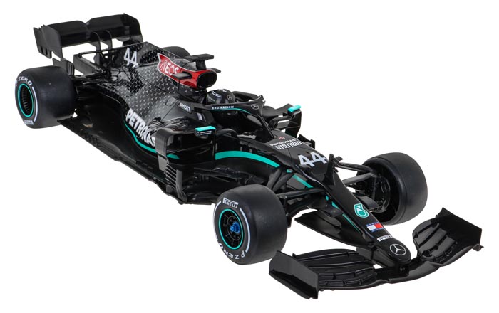 model mercedes amg f1 w11 eq performance 1:12 przód prawy