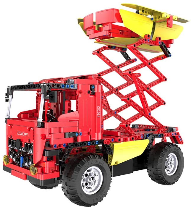 C51014W pojazd budowlany 2w1 CaDA podnośnik nożycowy