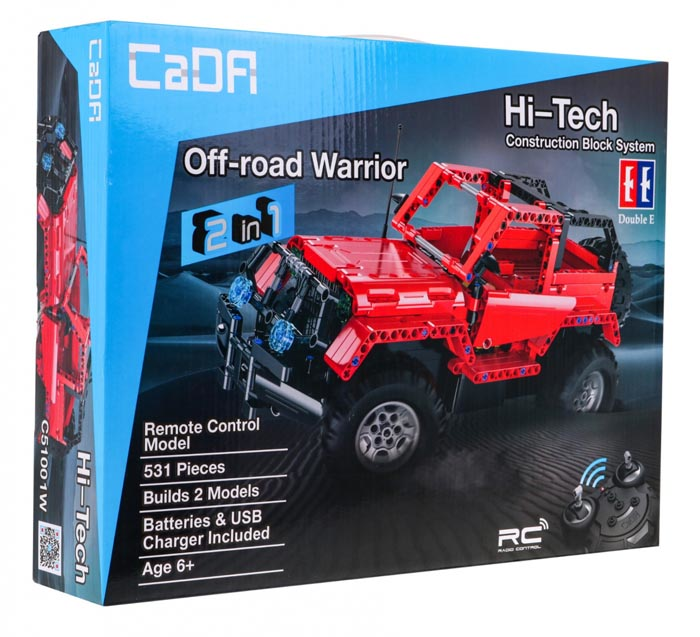 C51001W auto terenowe 2w1 CaDA pudełko