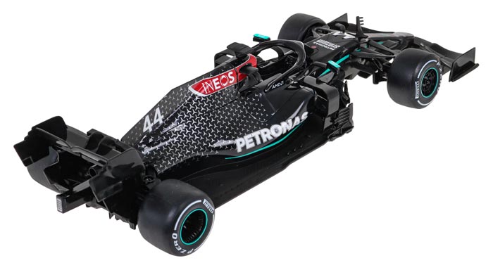 model mercedes amg f1 w11 eq performance 1:18 tył prawy
