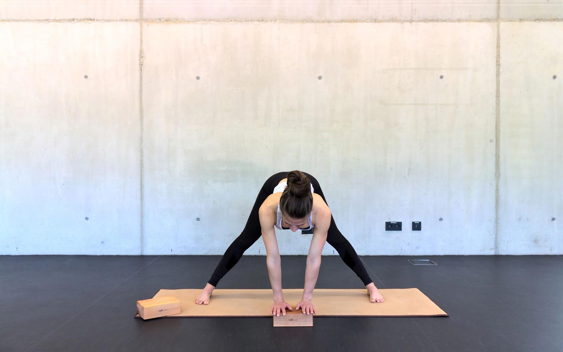 yoga rollholz